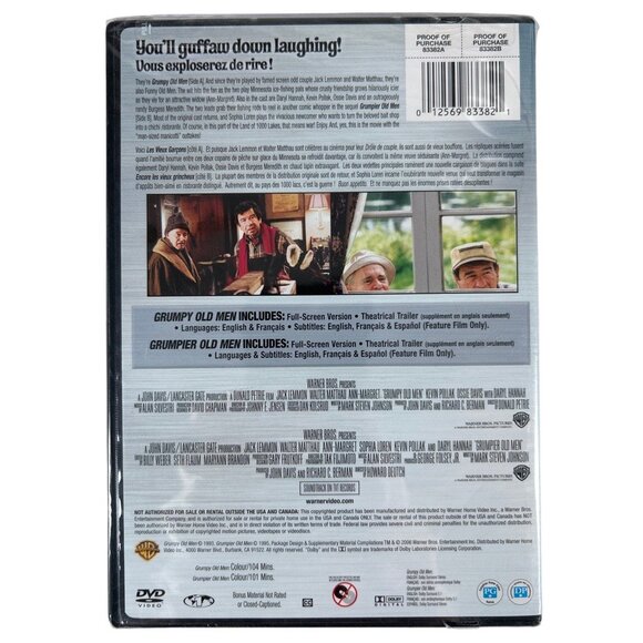 Grumpy Old Men Grumpier Old Men Double Feature DVD - Picture 4 of 7